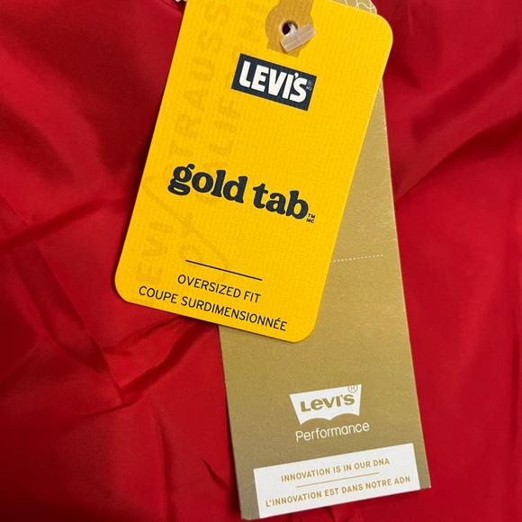 NWT - Levi's Gold Tab Women's Baseball Jacket - Size M - Picture 15 of 16